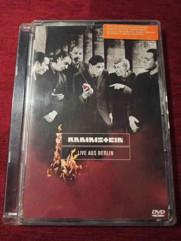 5x DVD, CD - RAMMSTEIN - prodej sbírky! - foto 2