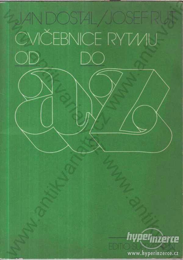 Cvičebnice rytmu od a do z J. Dostál, J. Rut 1984 - foto 1