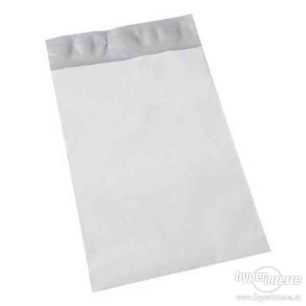 Plastové obálky bílé pro balení oblečení - foto 1