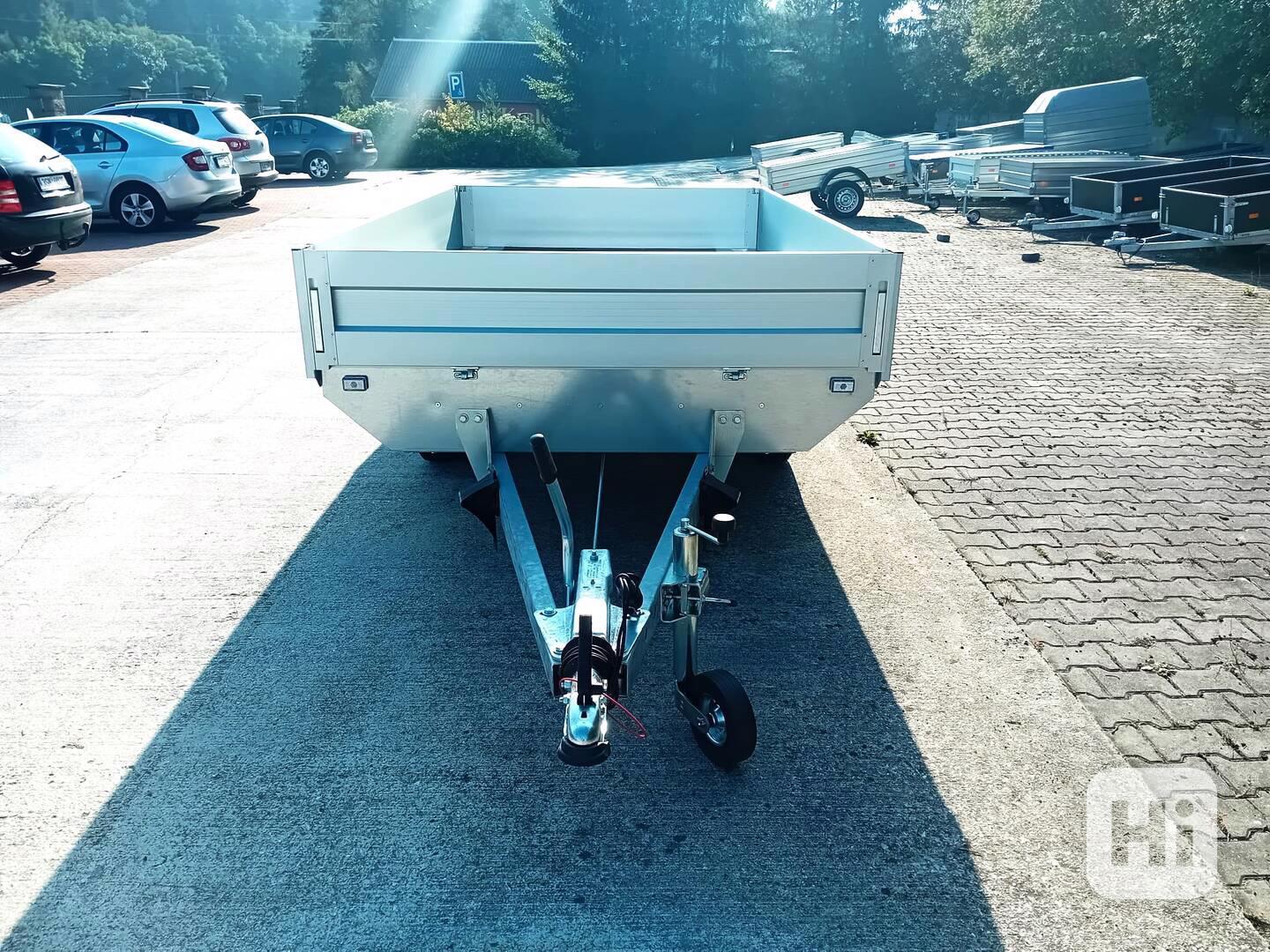 Přívěsný vozík brzděný 2700Kg nový, 3,0m x1,76,ČR VÝROBA,DPH - foto 1