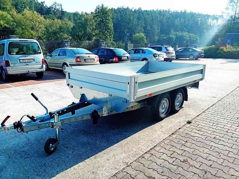 Přívěsný vozík brzděný 2700Kg nový, 3,0m x1,76,ČR VÝROBA,DPH - foto 4