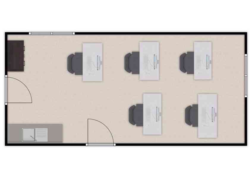 PRONÁJEM PROSTORNÉ KANCELÁŘE O CP CCA 13 M2 BRNO – ŽIDENICE  - foto 2