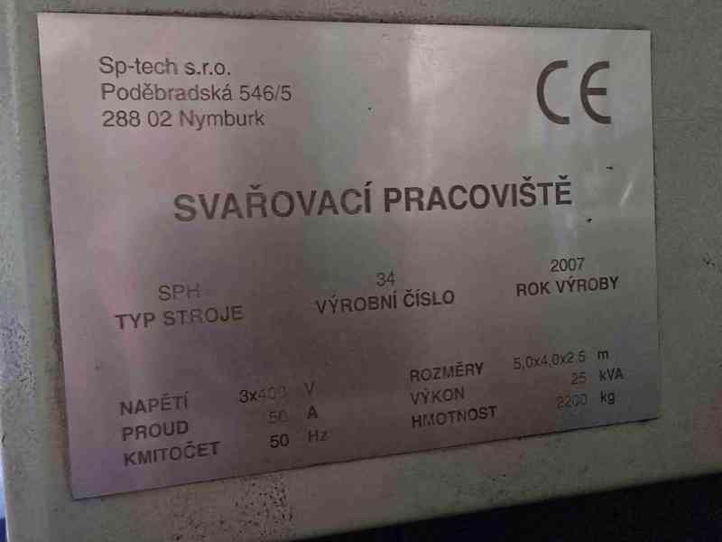 Použité svařovací robotizované pracoviště  Motoman, 2007 - foto 7
