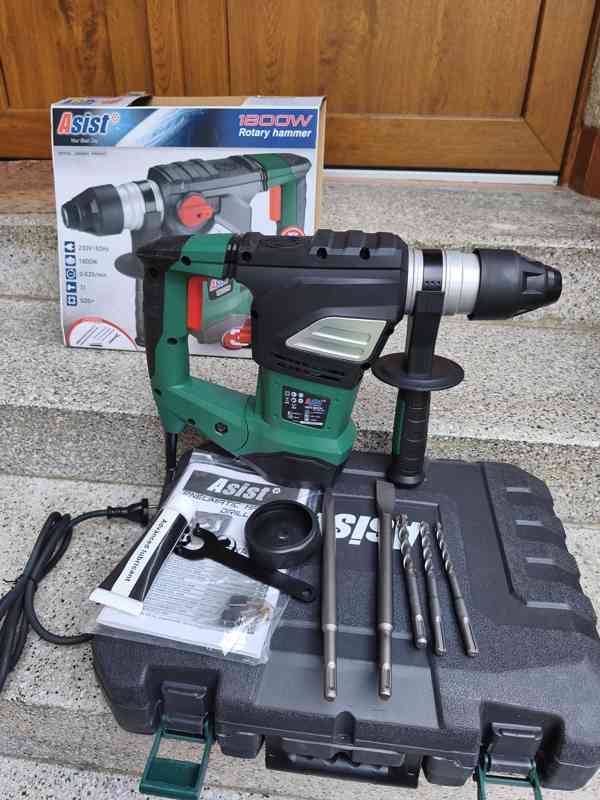 Prodám vrtací a bourací kladivo ASIST 1800 W -7 J.. - foto 2