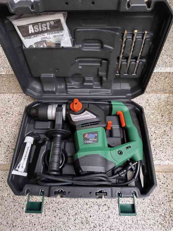Prodám vrtací a bourací kladivo ASIST 1800 W -7 J.. - foto 5