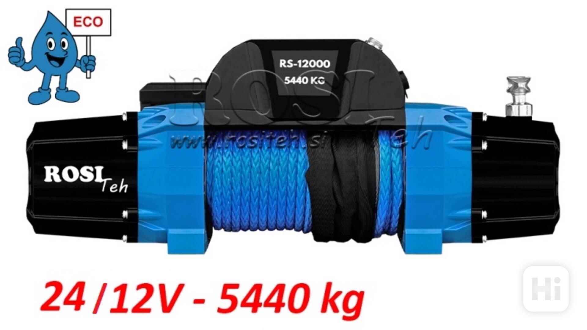 12/24 V ELEKTRICKÝ NAVIJÁK RS-12000 - 5440 kg - SYNTETICKÉ L - foto 1