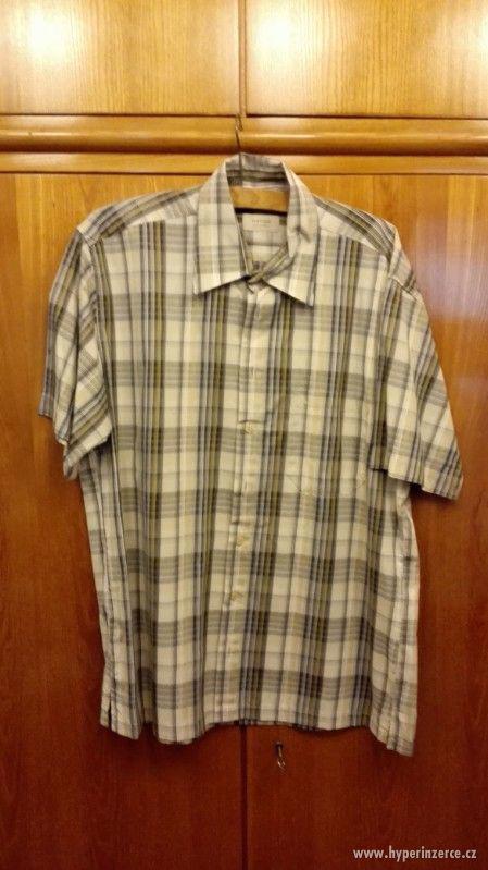 Pánská košile s krátkým rukávem, vel. č.43 - foto 1