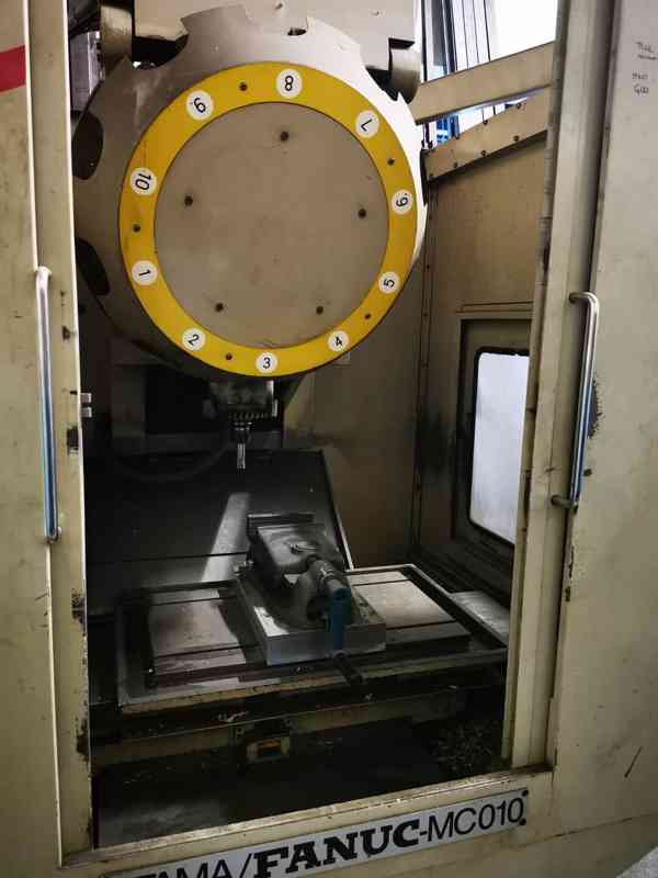 Použité obráběcí centrum STAMA - FANUC MC010, r. v. 1989 - foto 3