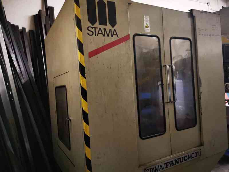 Použité obráběcí centrum STAMA - FANUC MC010, r. v. 1989