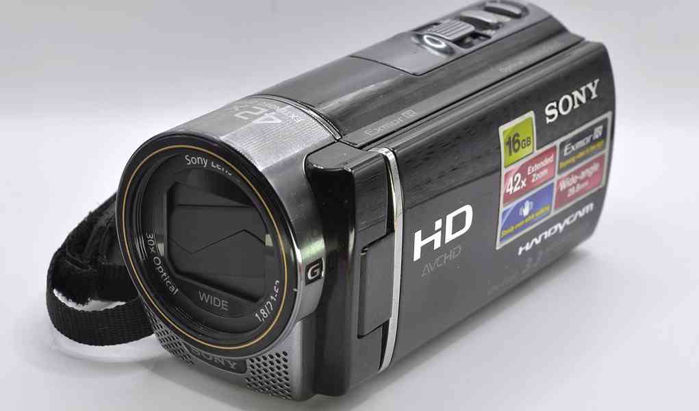 videokamera: SONY HDR-CX160 **Full HDV*30 Op. Zoom - foto 3