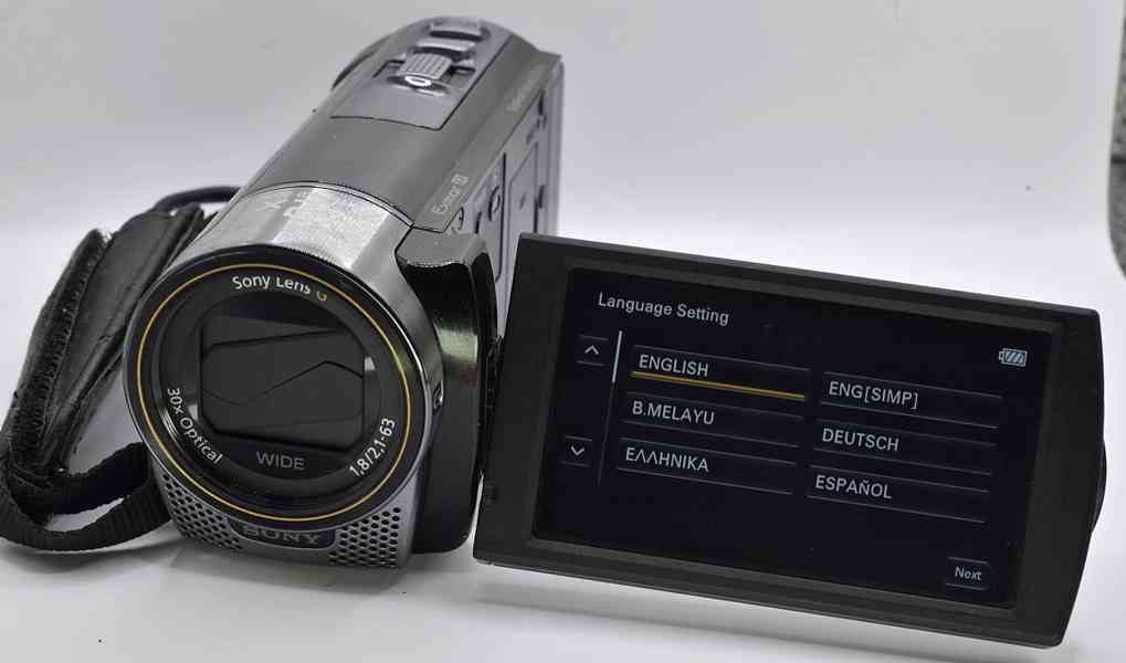 videokamera: SONY HDR-CX160 **Full HDV*30 Op. Zoom - foto 5