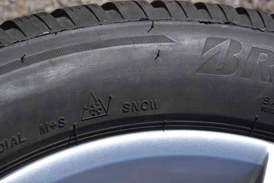 NOVÁ zimní ALU sada Š.Kamiq/Scala+195/60R16 Bridgestone - foto 7