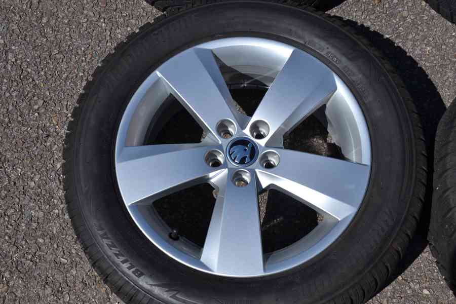 NOVÁ zimní ALU sada Š.Kamiq/Scala+195/60R16 Bridgestone - foto 3