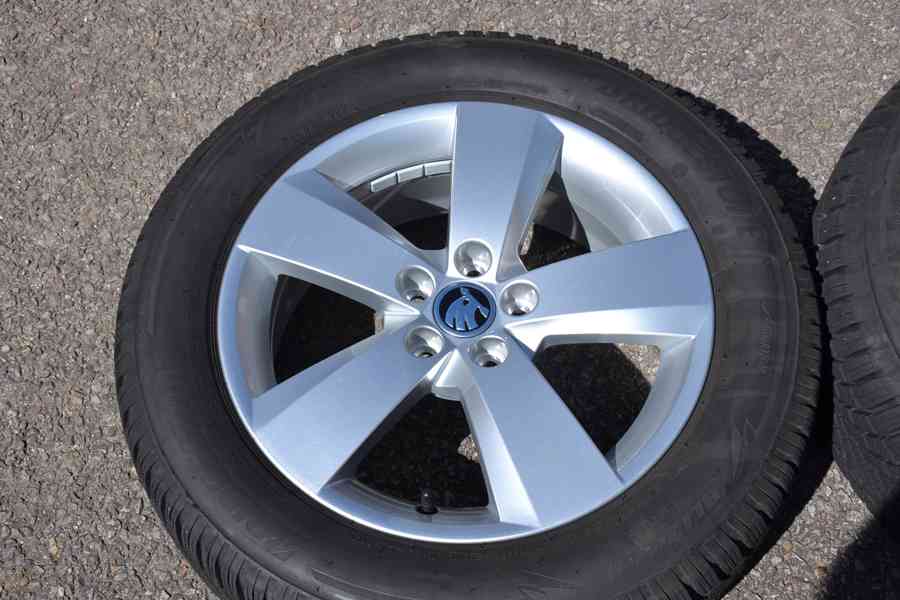 NOVÁ zimní ALU sada Š.Kamiq/Scala+195/60R16 Bridgestone - foto 2