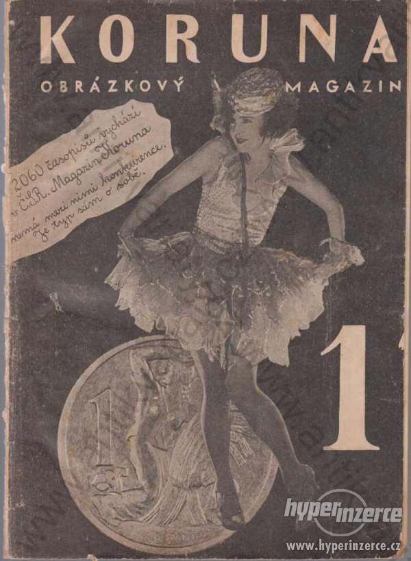 Koruna - obrázkový magazín, ročník I. 1929 - 30 - foto 1
