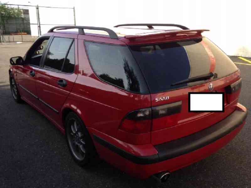 spoiler kridlo tuning saab 9-5 combi 95 stresni - foto 8