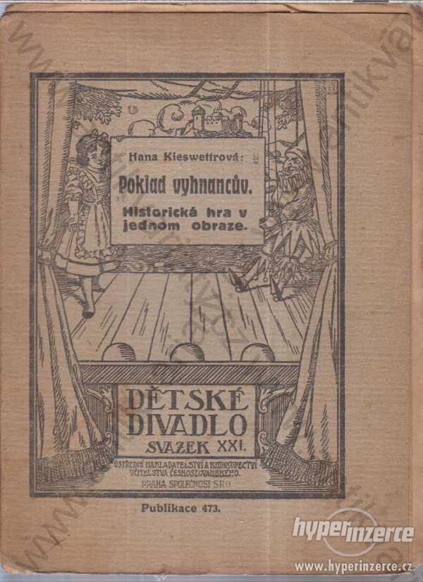 Poklad vyhnancův Hana Kieswettrová 1922 - foto 1
