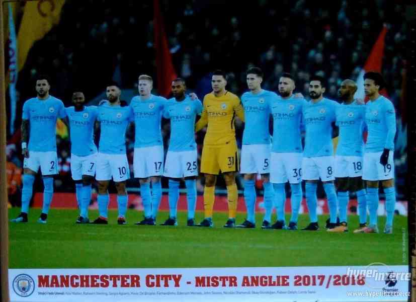 Manchester City - fotbal - mistr Anglie 2017-18 - foto 1