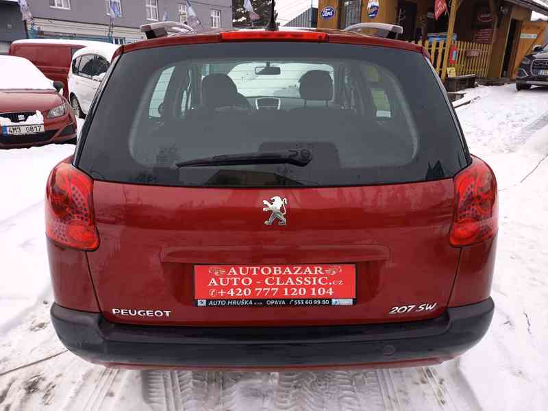 Peugeot 207 SW 1,4i Comfort ČR 1.majitel - foto 14