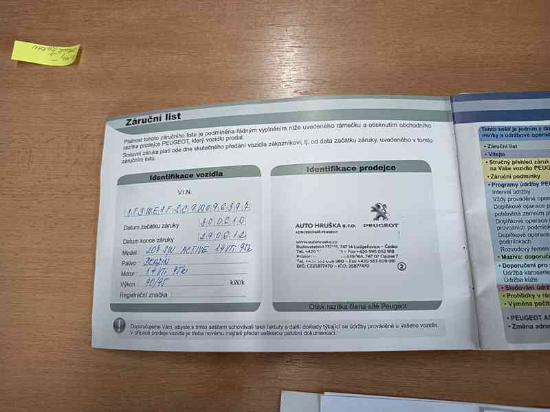 Peugeot 207 SW 1,4i Comfort ČR 1.majitel - foto 29