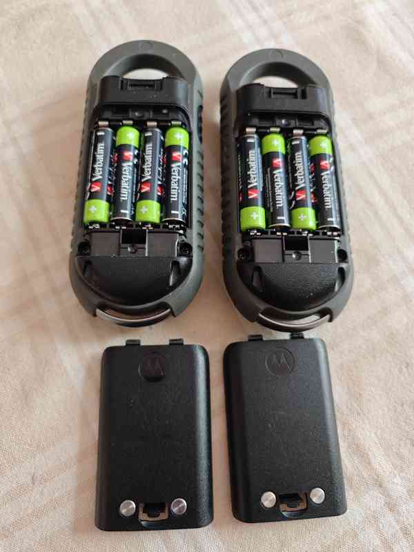2 ks vysílačky MOTOROLA TLKR T5 PMR446 (černošedá) - foto 4