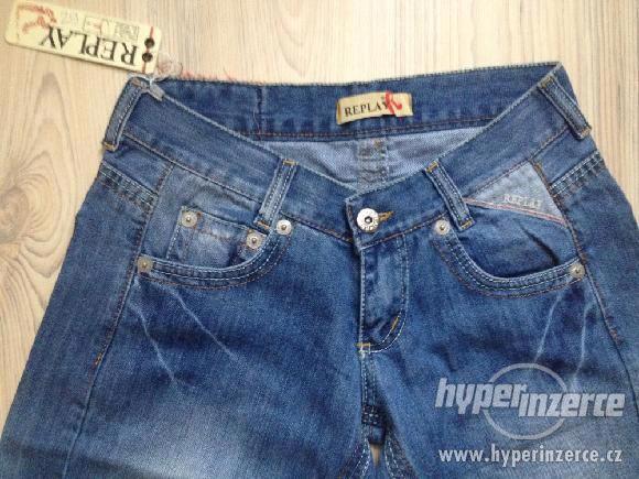 Krásné nové jeansy značky Replay vel.29 - foto 2