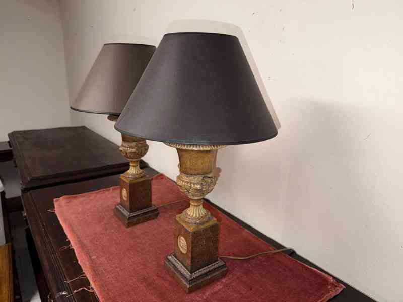 Starožitné párové lampy - foto 2