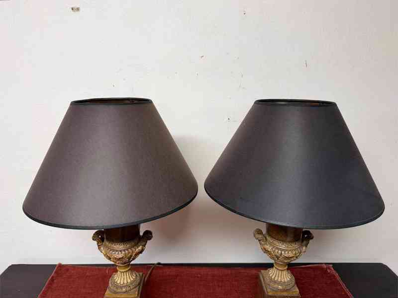 Starožitné párové lampy - foto 8
