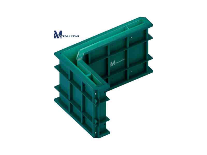 Forma L150x99x100 na opěrné zdi typu L, elka, beton, lego,  - foto 1