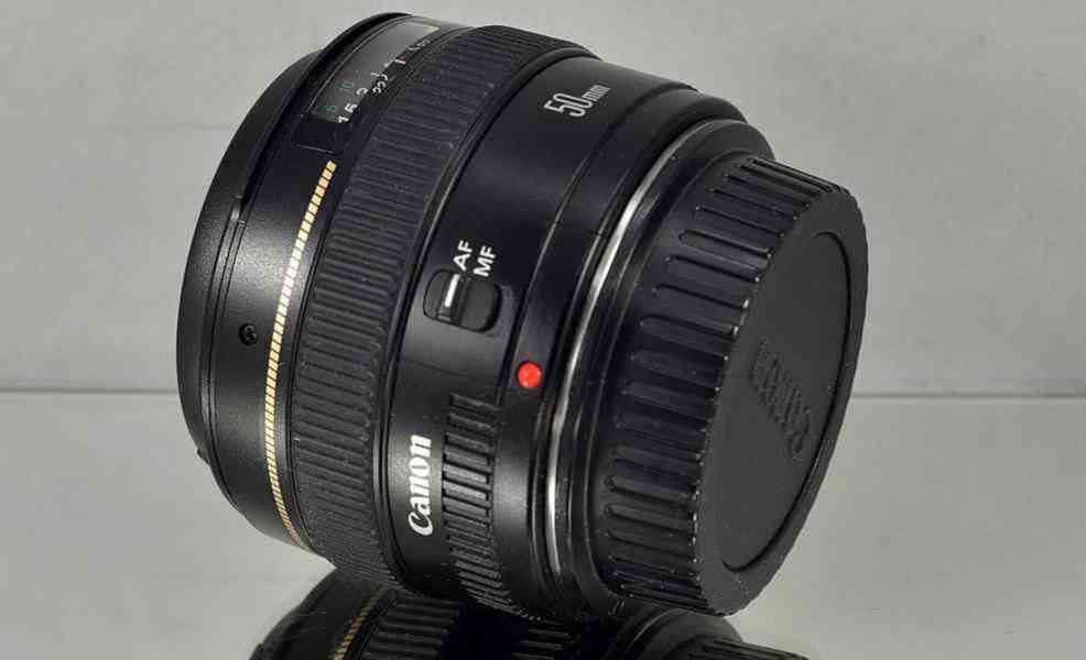 Canon EF 50mm f/1.4 USM *full-frame Pevný Objektiv - foto 8