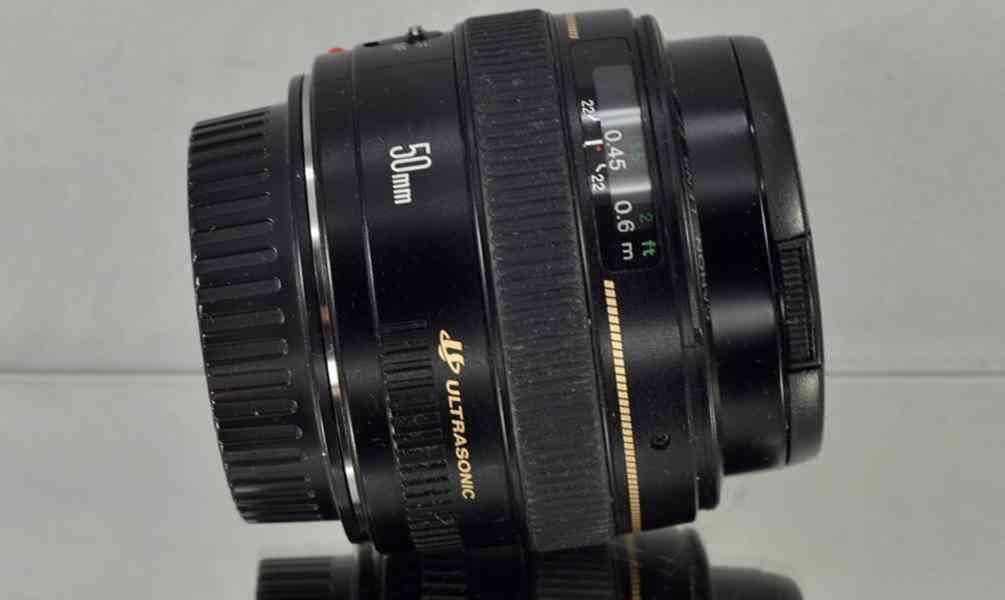 Canon EF 50mm f/1.4 USM *full-frame Pevný Objektiv - foto 6
