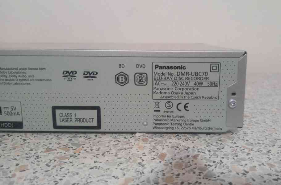 ⚠️⚡️Panasonic DMR-UBC70EG UltraHD Blu-ray rekordér - foto 7