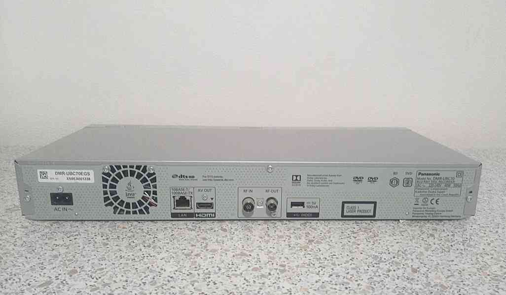 ⚠️⚡️Panasonic DMR-UBC70EG UltraHD Blu-ray rekordér - foto 6