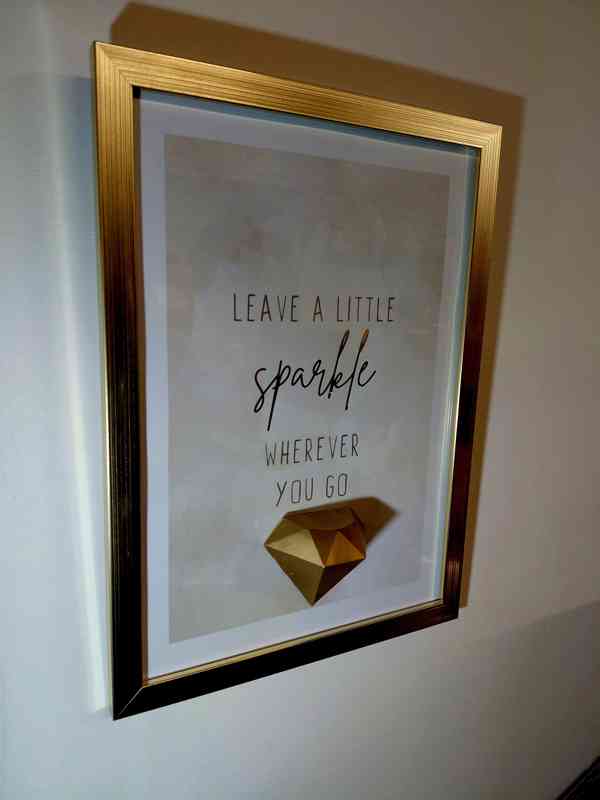 Originální zlatý 3D obraz z Čech  - foto 2