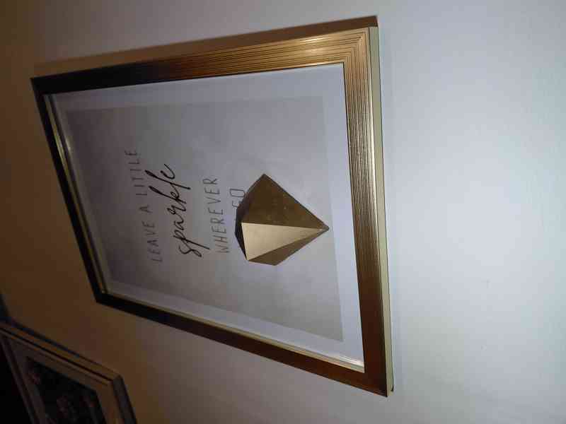 Originální zlatý 3D obraz z Čech  - foto 4