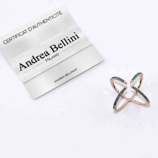 Andrea Bellini - Stříbrný prsten / prstýnek Cocoonia Velikos - foto 1