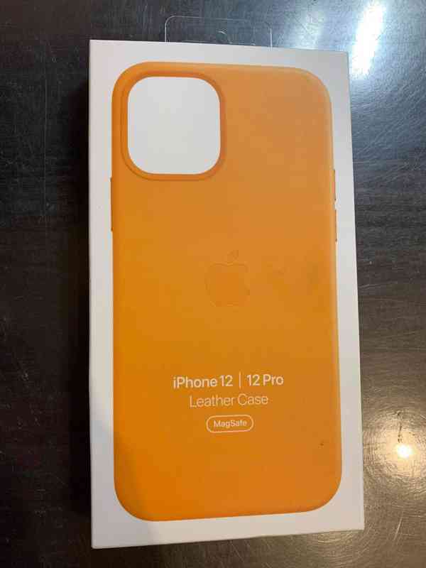 iPhone 12/12 Pro Leather case California Poppy 