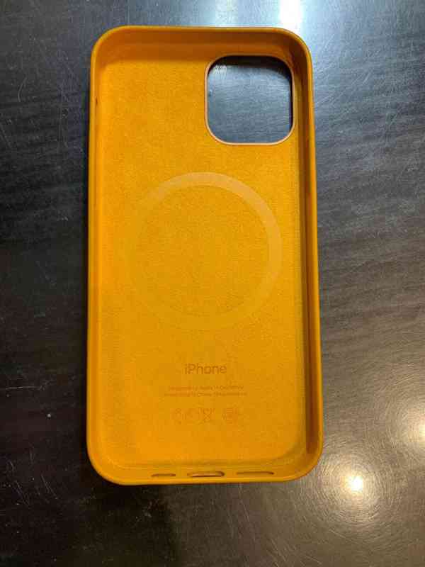 iPhone 12/12 Pro Leather case California Poppy  - foto 3