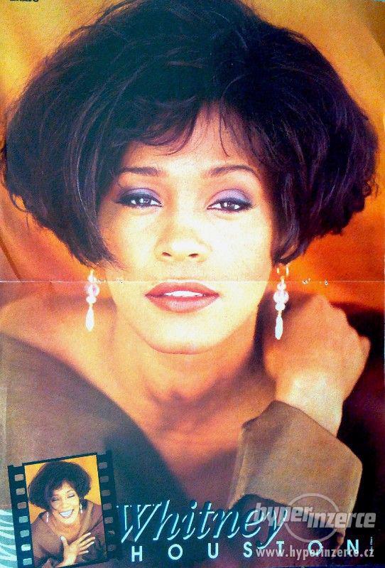 Whitney Houston - zpěvačka plakát 41 x 28 cm - foto 1