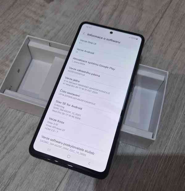 Samsung Galaxy A52, 128GB, paměť 6GB, skvělý stav, krabička - foto 8