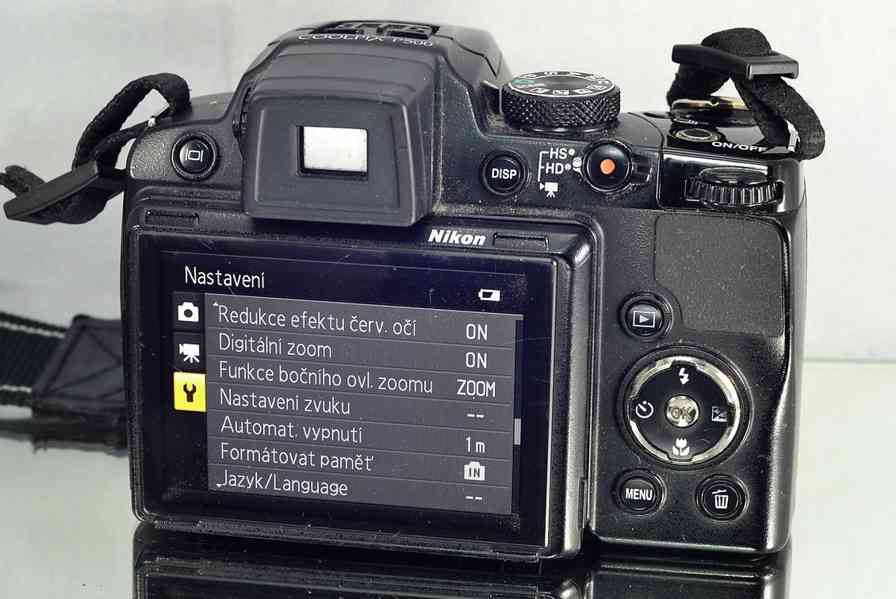 Nikon CoolPix P500 2,1 MPix*36x Op.ZOOM*Full HDV - foto 9