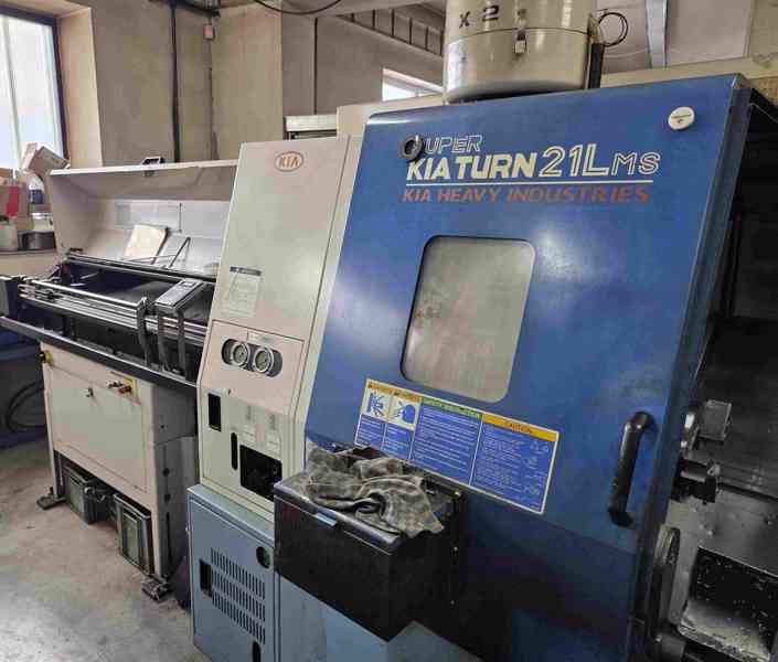 Použitý CNC soustruh SUPER KIA TURN 21LMS, r. v. 2005 - foto 2