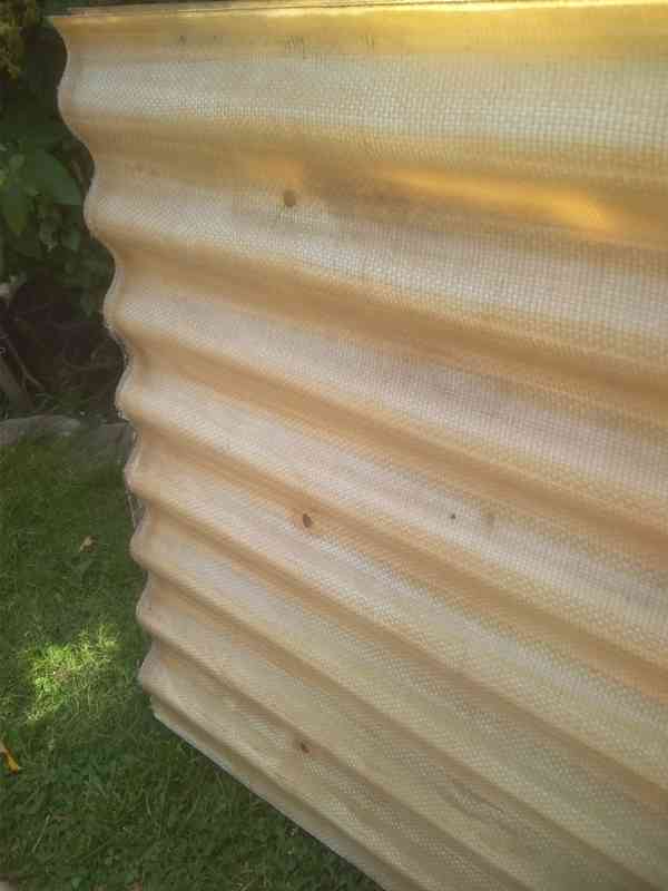 Sklolaminátové vlnovky cca 3000x850 mm  - foto 6