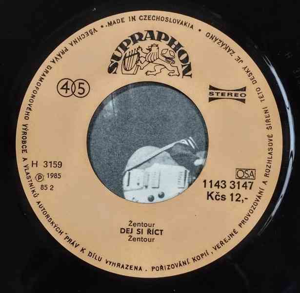Žentour ‎– Dej Si Říct / Bílý Sport  (SP) - foto 2