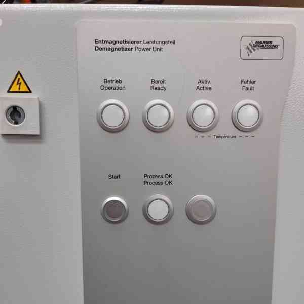 Použitý demagnetizér MAURER MAGNETIC CT DN 750, r. v. 2023 - foto 7