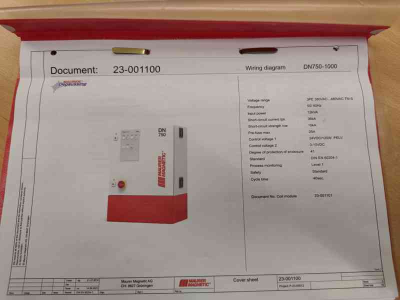 Použitý demagnetizér MAURER MAGNETIC CT DN 750, r. v. 2023 - foto 11