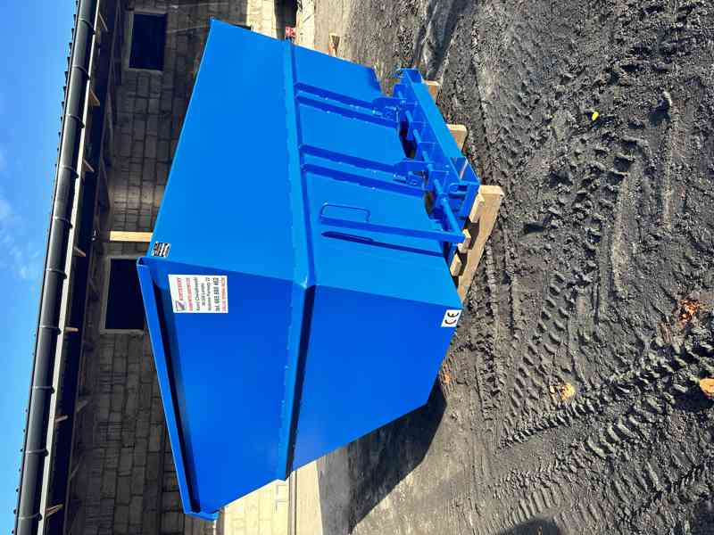 Pojemnik samoopróżniający 2 m3, kontener - foto 1