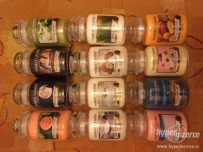 Yankee candle svíčky, nepálené!! - foto 1