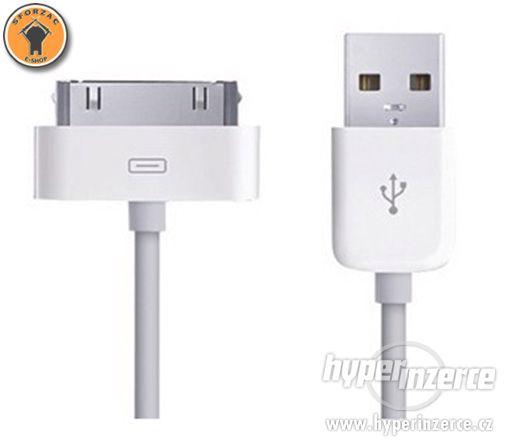 Datový a nabíjecí kabel USB iPhone 4/4S/3G/3GS/2G - foto 2