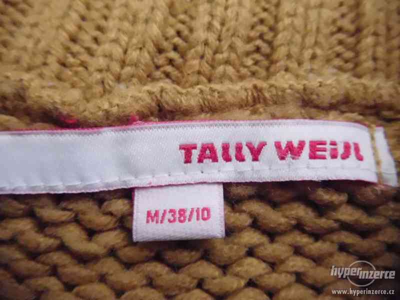pletený propínací pulovr - rolák - foto 5